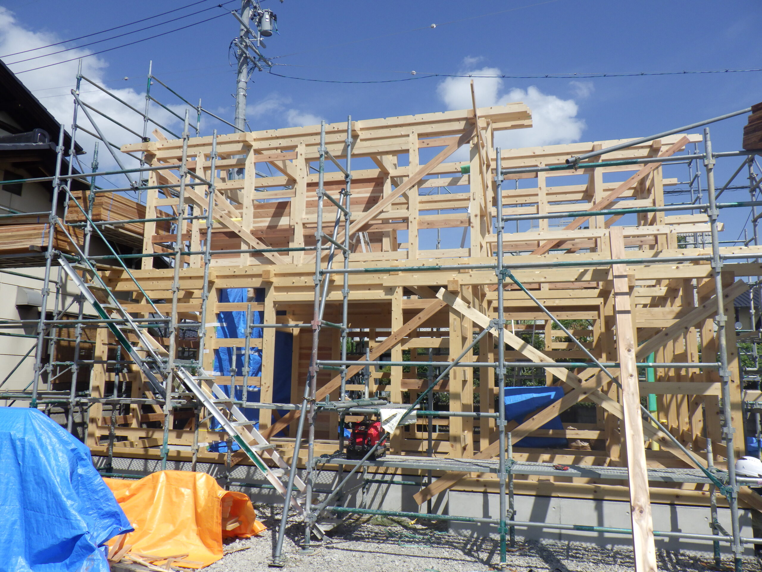 千曲市　伝統構法の家　